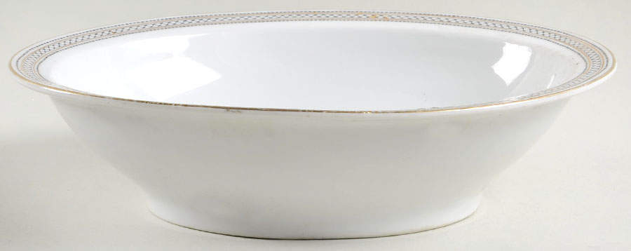 7187 10" Oval Vegetable Bowl by Franconia-Krautheim & Adelburg-1