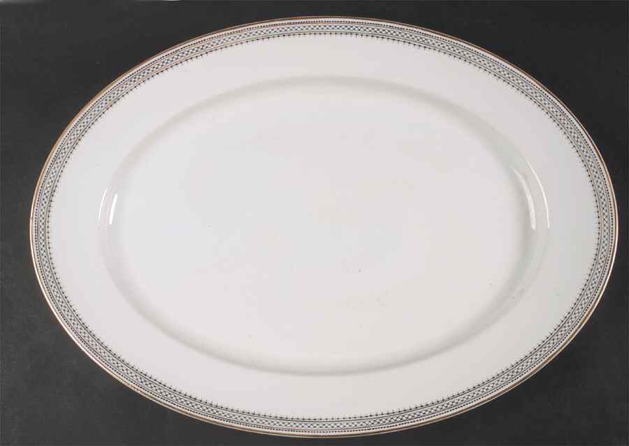 FR4 16" Oval Serving Platter by Franconia-Krautheim & Adelburg-1