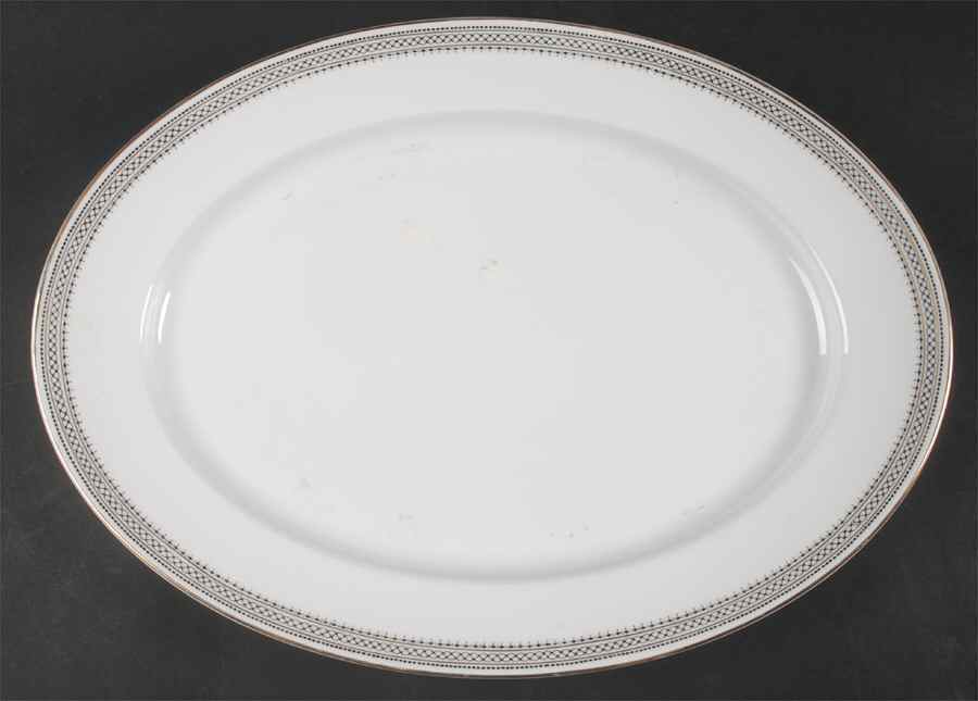 FR4 15" Oval Serving Platter by Franconia-Krautheim & Adelburg-1