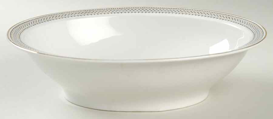 FR4 10" Oval Vegetable Bowl by Franconia-Krautheim & Adelburg-1