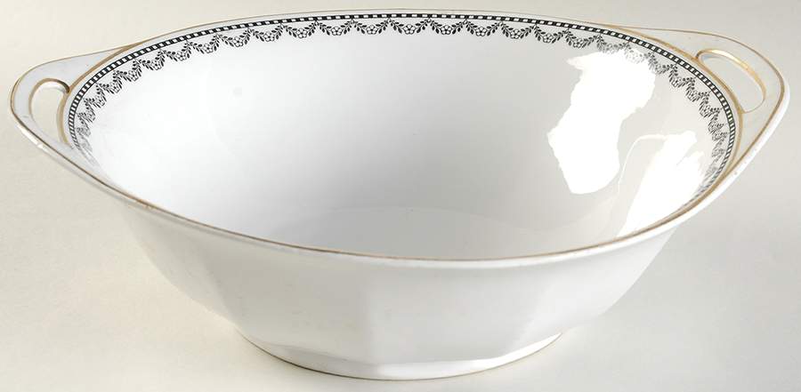 FR49 9" Round Vegetable Bowl by Franconia-Krautheim & Adelburg-1