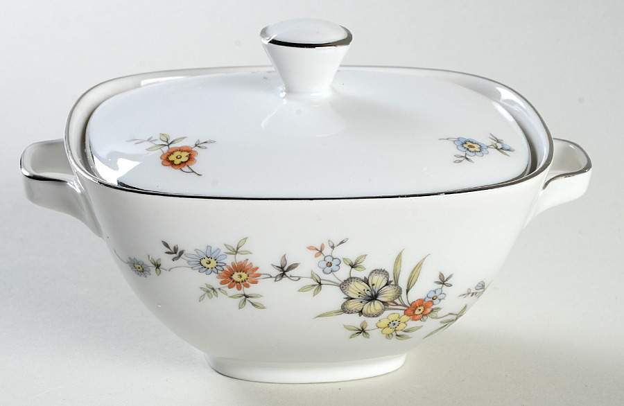 FR74 Sugar Bowl & Lid by Franconia-Krautheim & Adelburg-1