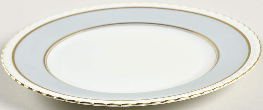 French Gray Luncheon Plate by Franconia-Krautheim & Adelburg-1