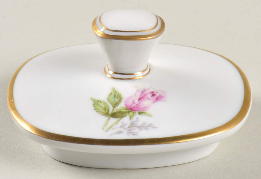 Franconia Rose Lid for Teapot by Franconia-Krautheim & Adelburg-1