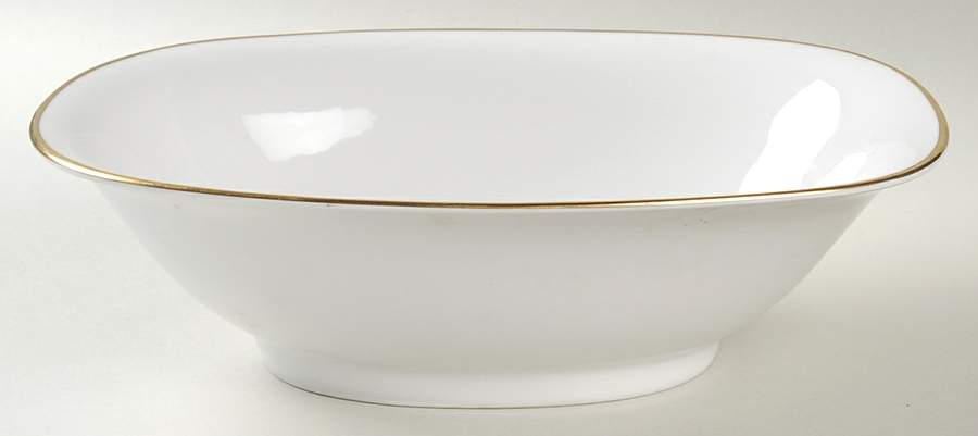 Franconia Rose 9" Oval Vegetable Bowl by Franconia-Krautheim & Adelburg-1
