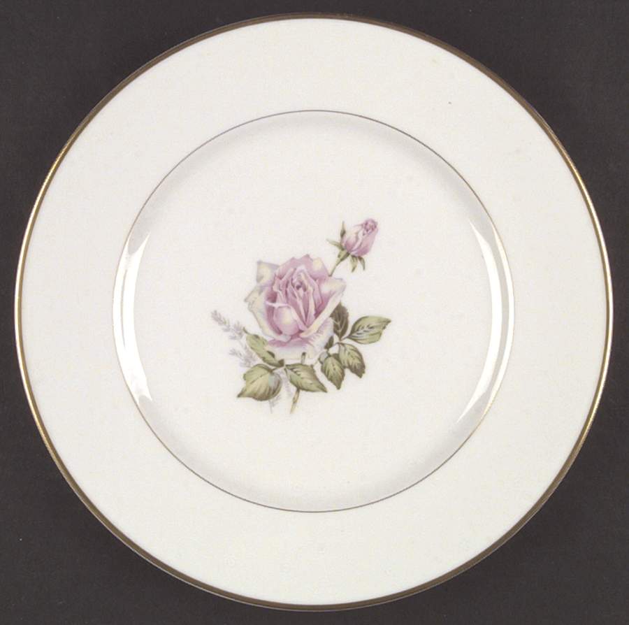 Franconia Rose Dinner Plate by Franconia-Krautheim & Adelburg-1