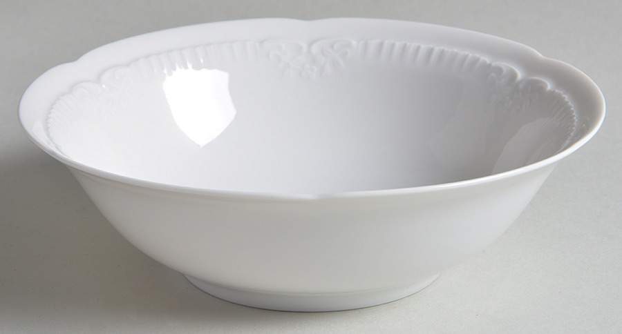 Franconia White Coupe Cereal Bowl by Franconia-Krautheim & Adelburg-1