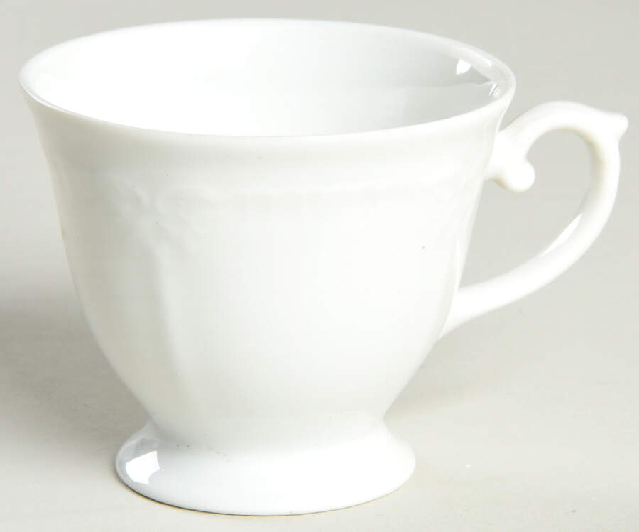 Franconia White Footed Demitasse Cup by Franconia-Krautheim & Adelburg-1