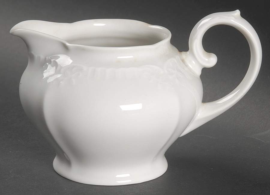 Franconia White Creamer by Franconia-Krautheim & Adelburg-1