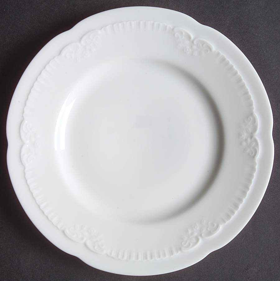 Franconia White Bread & Butter Plate by Franconia-Krautheim & Adelburg-1
