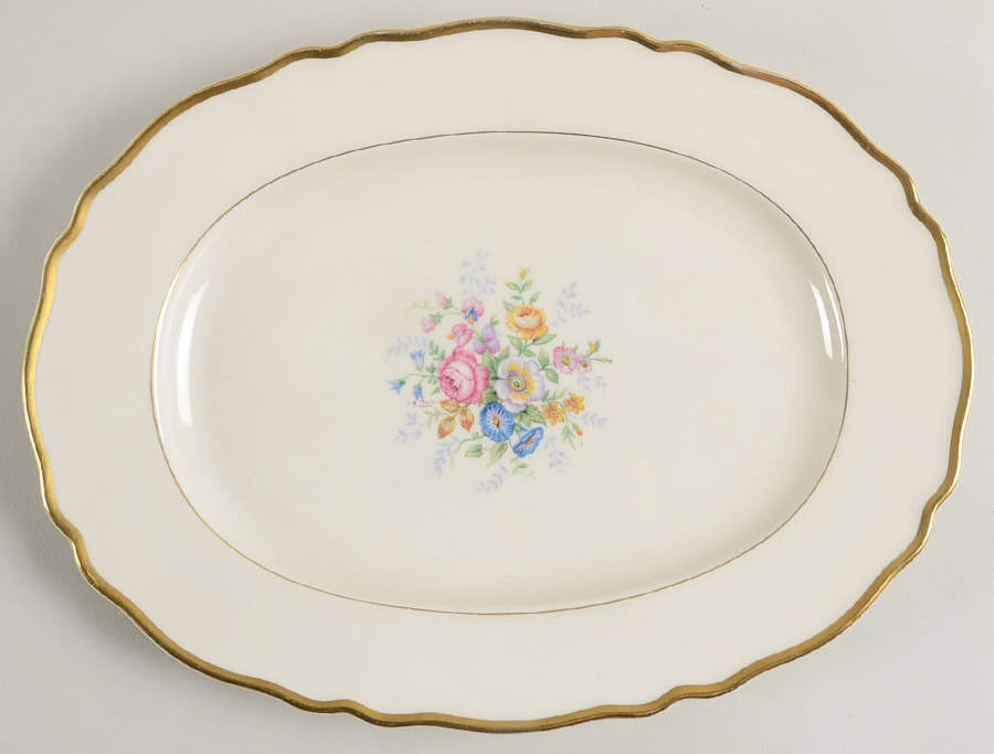 Gilda 12" Oval Serving Platter by Franconia-Krautheim & Adelburg-1