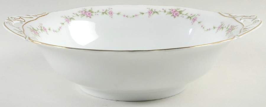 Gloria 9" Round Vegetable Bowl by Franconia-Krautheim & Adelburg-1