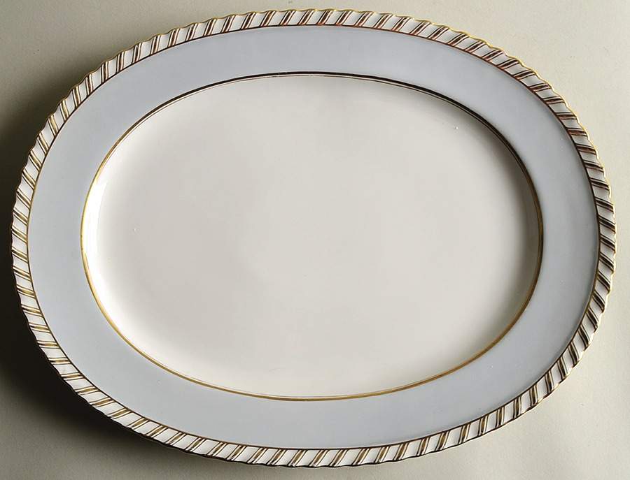Graymont 15" Oval Serving Platter by Franconia-Krautheim & Adelburg-1
