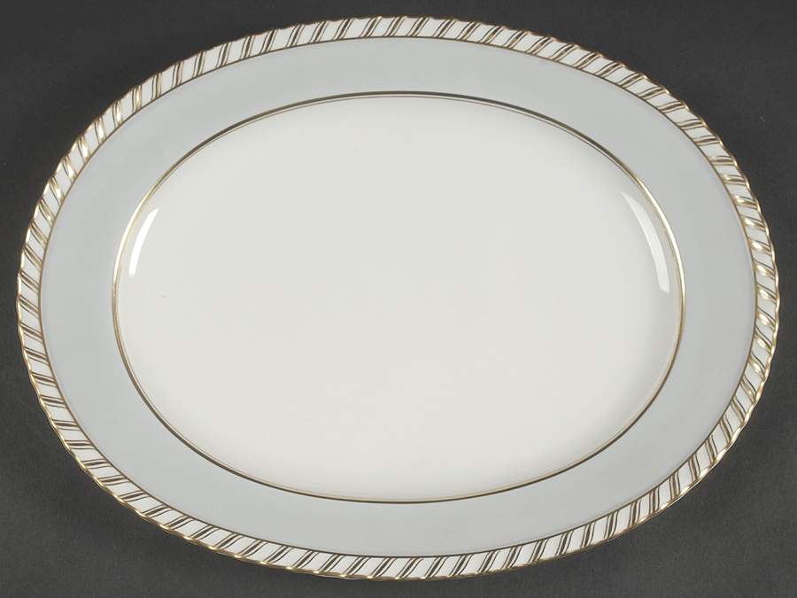 Graymont 13" Oval Serving Platter by Franconia-Krautheim & Adelburg-1