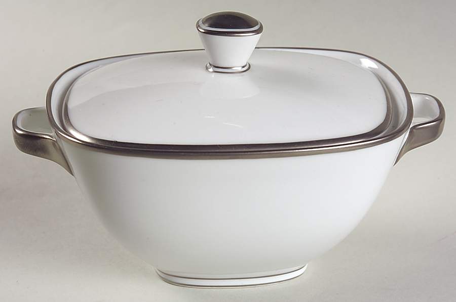 Gracious Sugar Bowl & Lid by Franconia-Krautheim & Adelburg-1