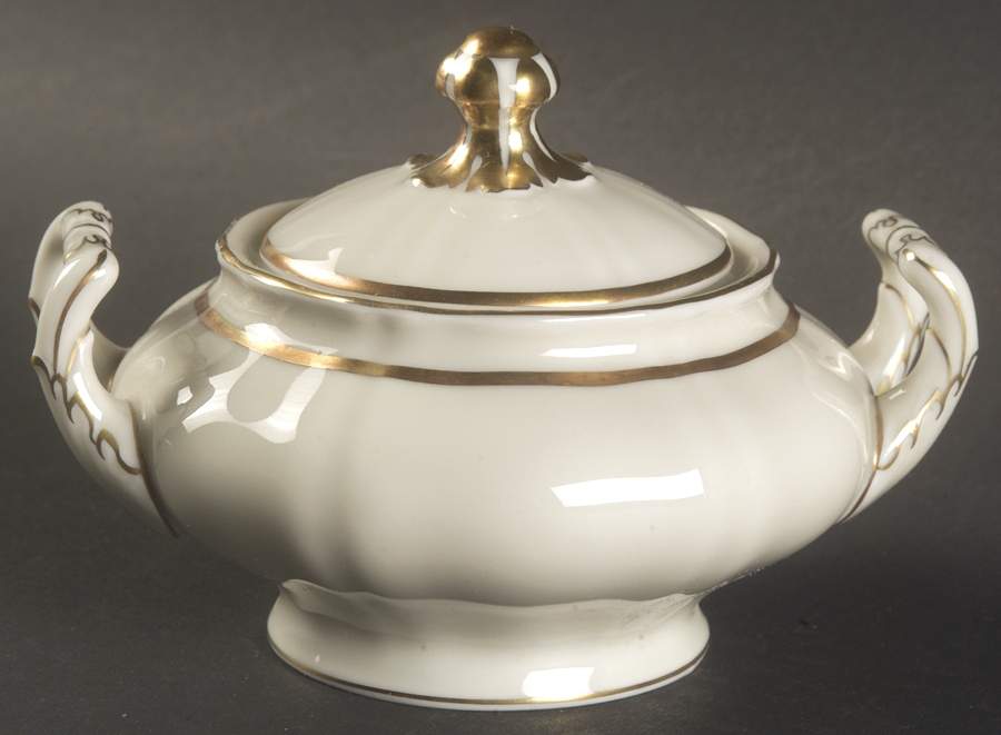 Hamilton Mini Sugar Bowl & Lid by Franconia-Krautheim & Adelburg-1