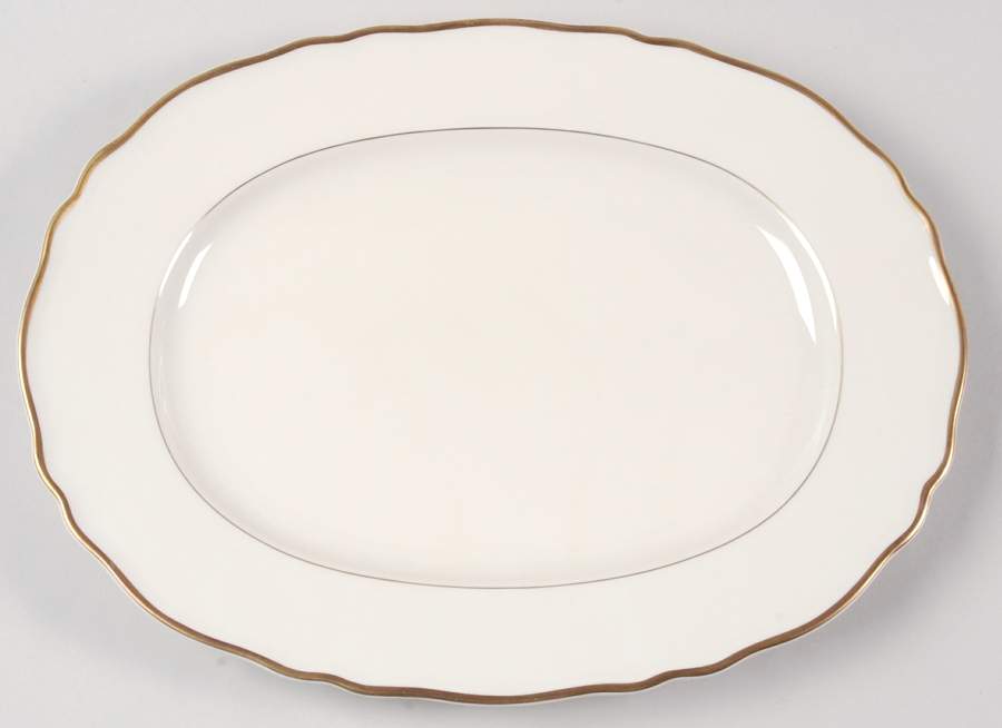 Hamilton 13" Oval Serving Platter by Franconia-Krautheim & Adelburg-1