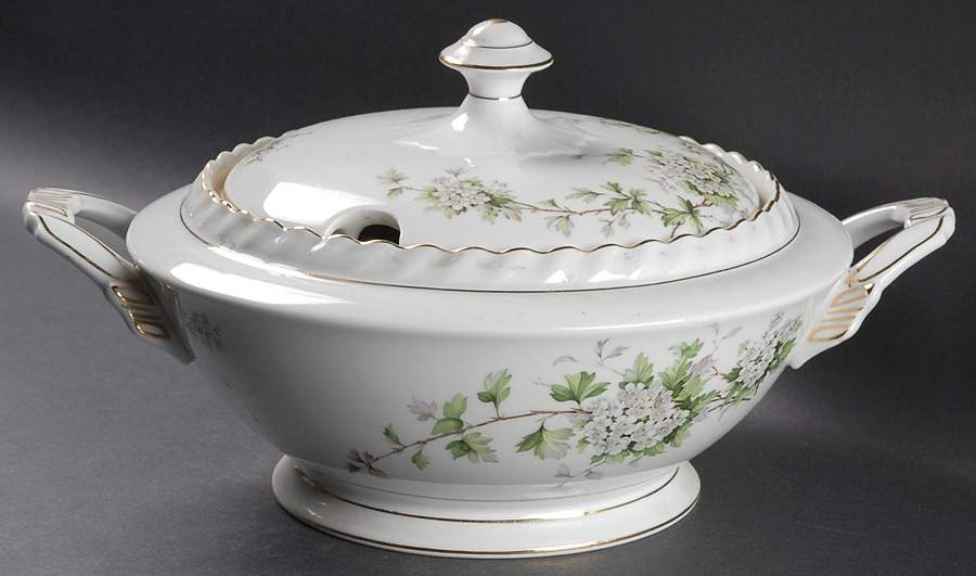 Hawthorn Tureen &  Lid by Franconia-Krautheim & Adelburg-1