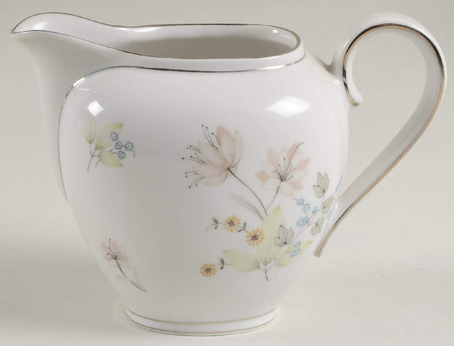 Hermosa (Platinum Trim) Creamer by Franconia-Krautheim & Adelburg-1