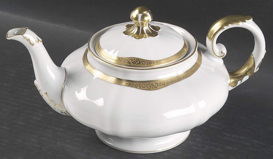 Jewel Teapot & Lid by Franconia-Krautheim & Adelburg-1