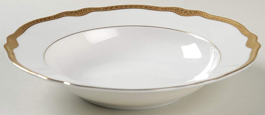 Jewel Rim Soup Bowl by Franconia-Krautheim & Adelburg-1