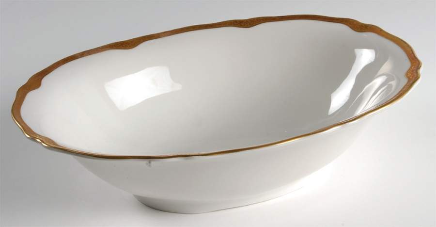 Jewel 9" Oval Vegetable Bowl by Franconia-Krautheim & Adelburg-1