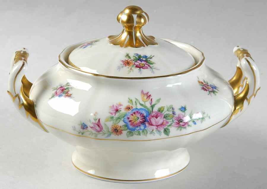 Lakme Sugar Bowl & Lid by Franconia-Krautheim & Adelburg-1