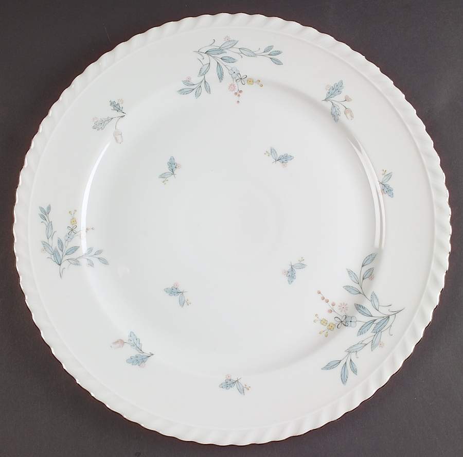 Laurel Oak 12" Chop Plate (Round Platter) by Franconia-Krautheim & Adelburg-1