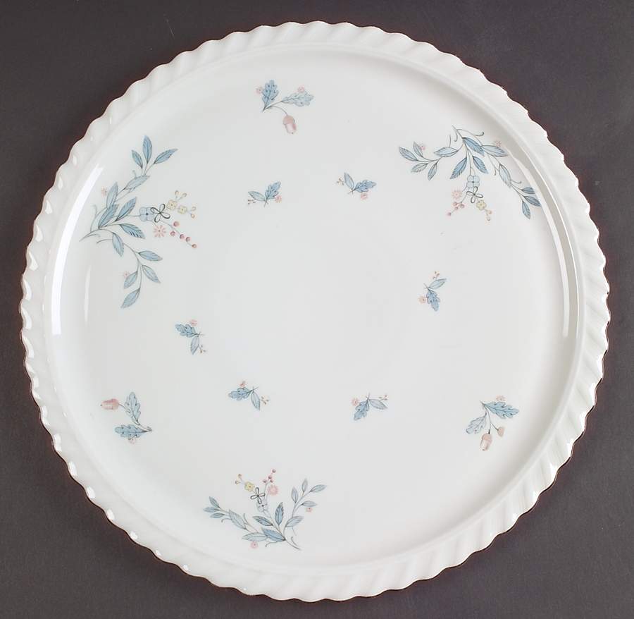 Laurel Oak Cake Plate by Franconia-Krautheim & Adelburg-1