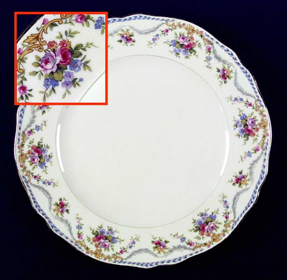 Leonora Dinner Plate by Franconia-Krautheim & Adelburg-1