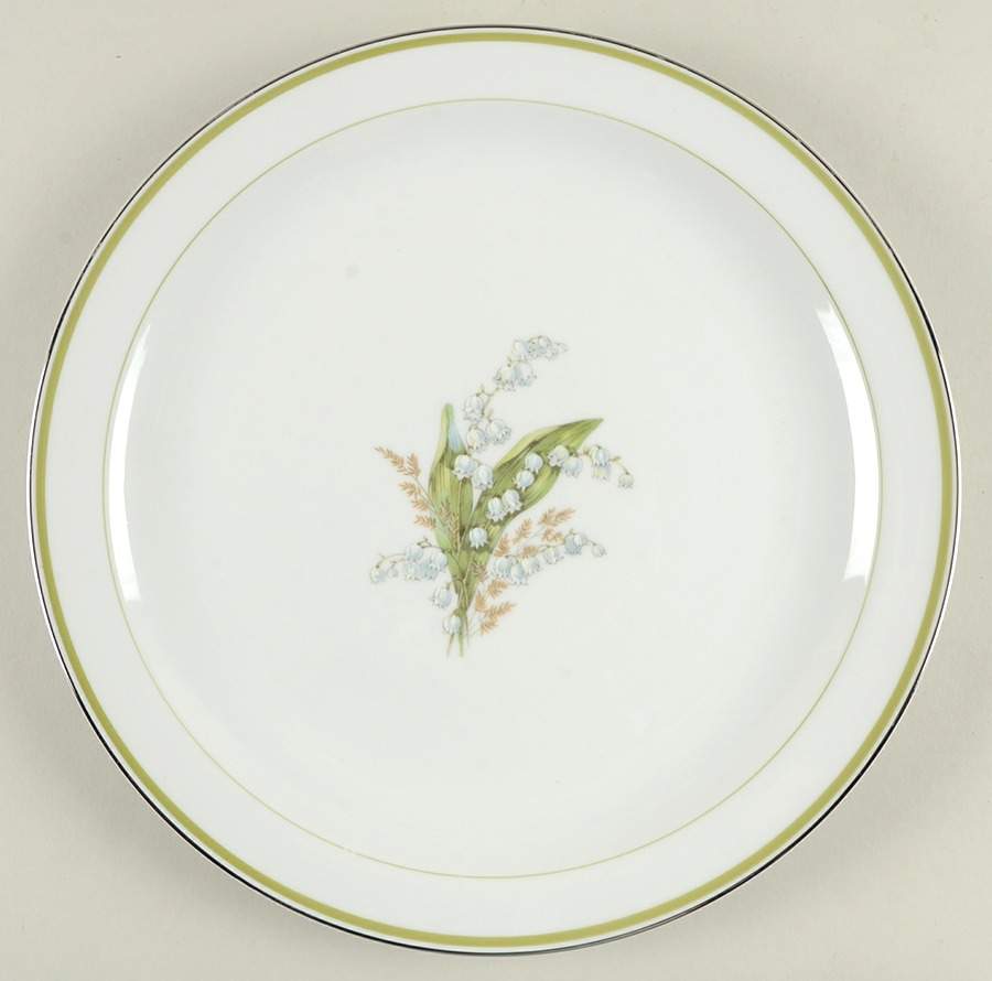 Lily of The Valley 12" Chop Plate (Round Platter) by Franconia-Krautheim & Adelburg-1