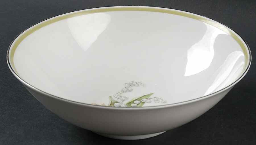Lily of The Valley 8" Round Vegetable Bowl by Franconia-Krautheim & Adelburg-1
