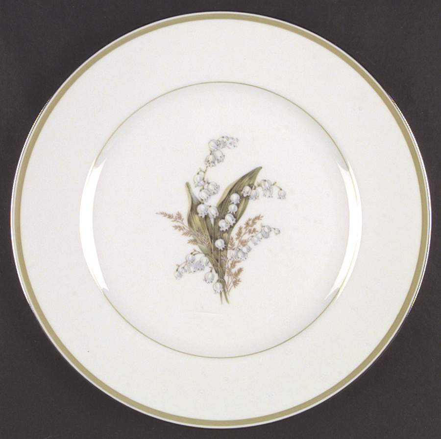 Lily of The Valley Dinner Plate by Franconia-Krautheim & Adelburg-1