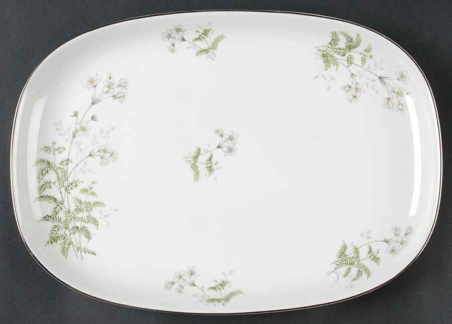 Loretta 13" Oval Serving Platter by Franconia-Krautheim & Adelburg-1