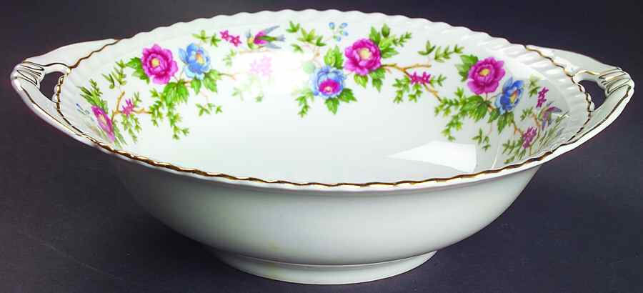 Mandarin 9" Round Vegetable Bowl by Franconia-Krautheim & Adelburg-1