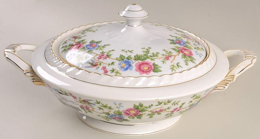 Mandarin Round Covered Vegetable by Franconia-Krautheim & Adelburg-1