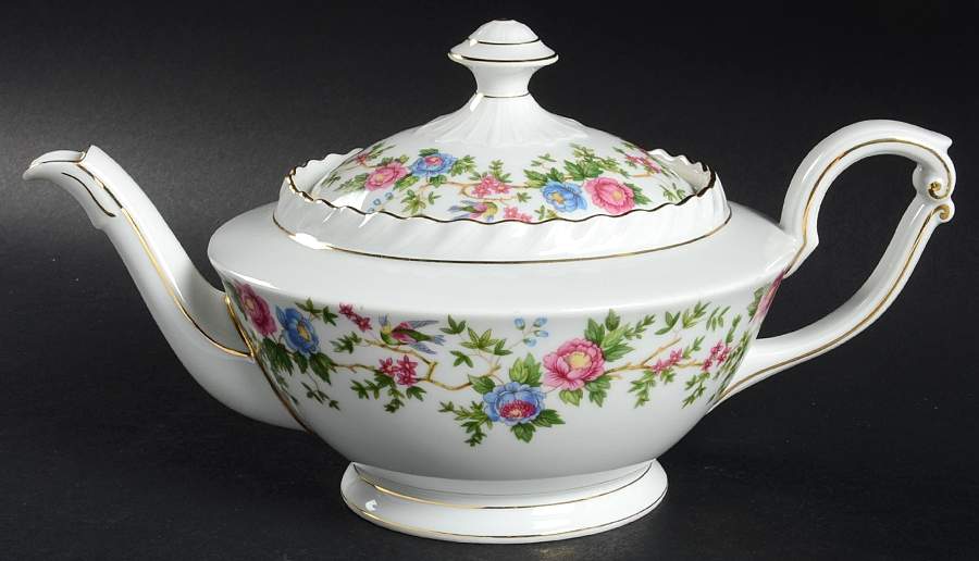 Mandarin Teapot & Lid by Franconia-Krautheim & Adelburg-1