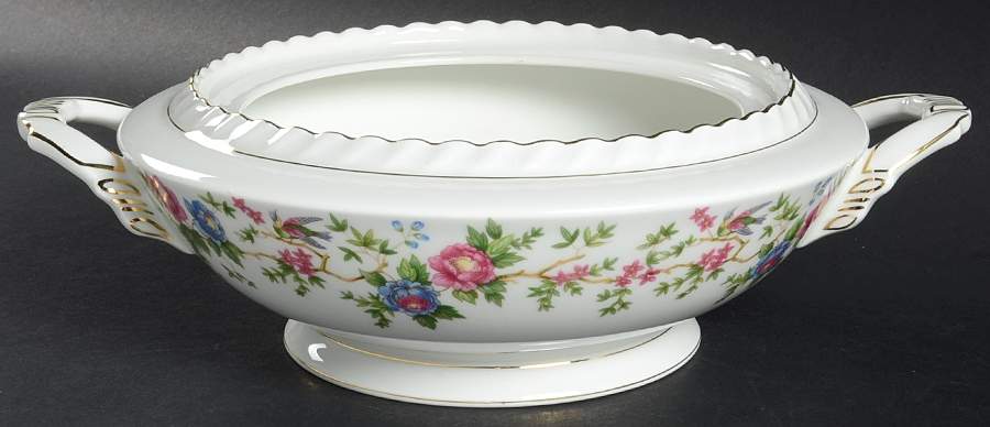 Mandarin Round Vegetable No Lid by Franconia-Krautheim & Adelburg-1