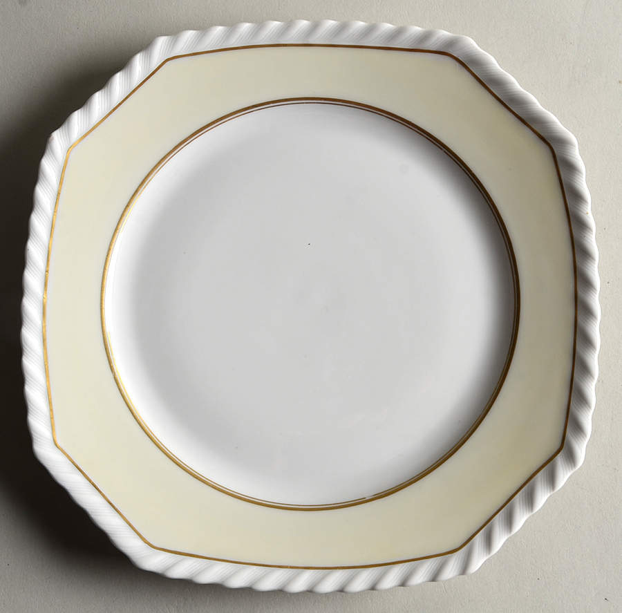 Marguerite Square Salad Plate by Franconia-Krautheim & Adelburg-1
