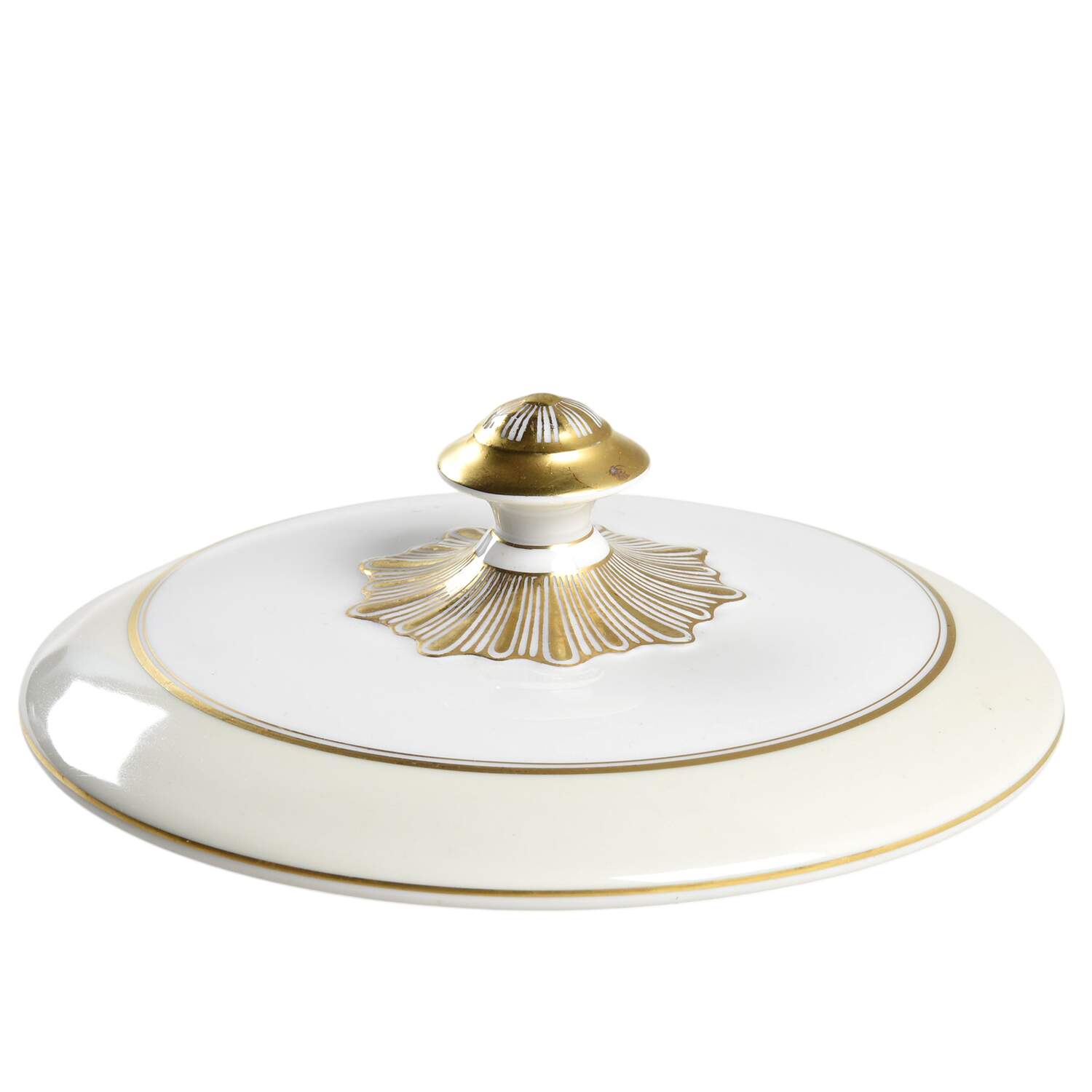 Marguerite Lid for Round Vegetable by Franconia-Krautheim & Adelburg-1