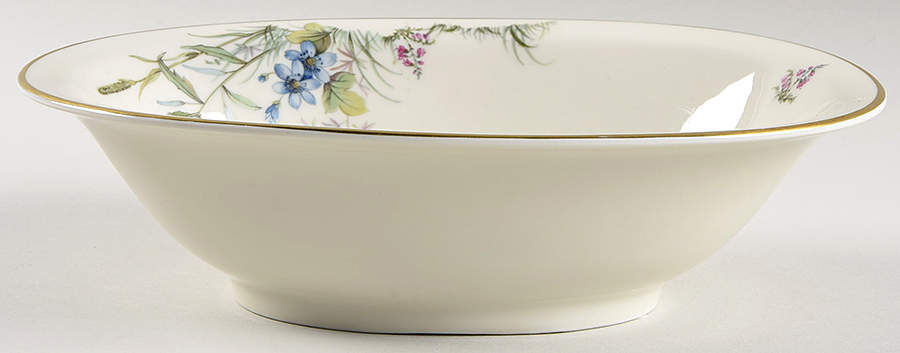 Meadow Flowers 10" Oval Vegetable Bowl by Franconia-Krautheim & Adelburg-1