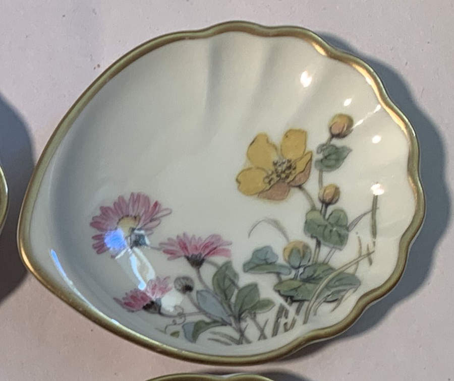 Meadow Flowers Butter Pat by Franconia-Krautheim & Adelburg-1