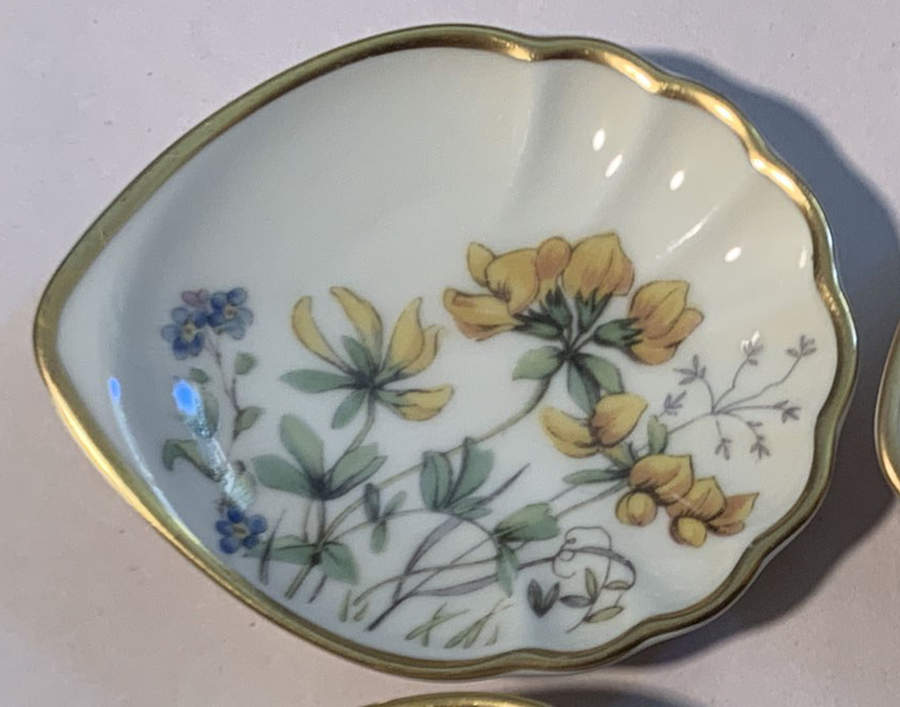 Meadow Flowers Butter Pat by Franconia-Krautheim & Adelburg-1