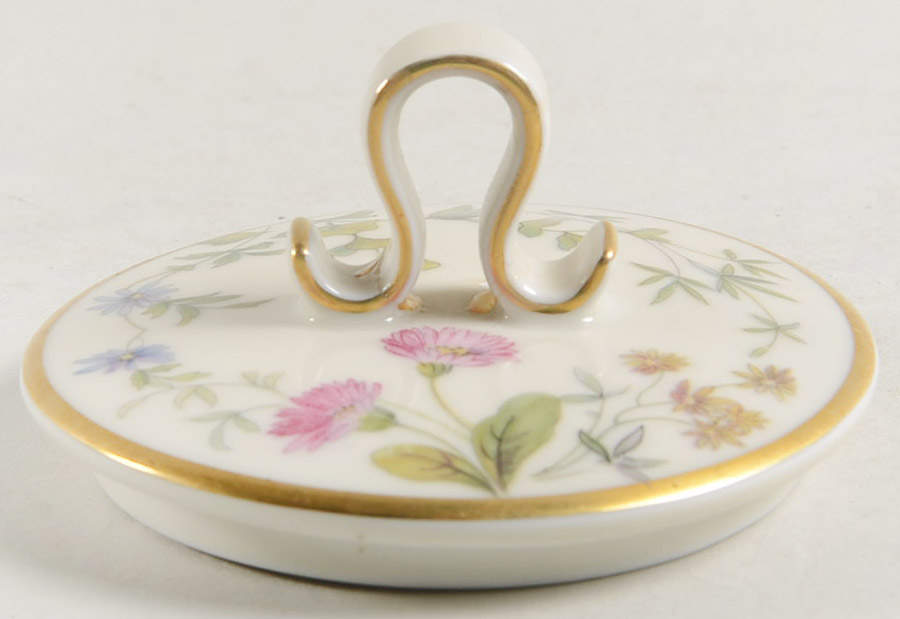 Meadow Flowers Lid for Sugar Bowl by Franconia-Krautheim & Adelburg-1