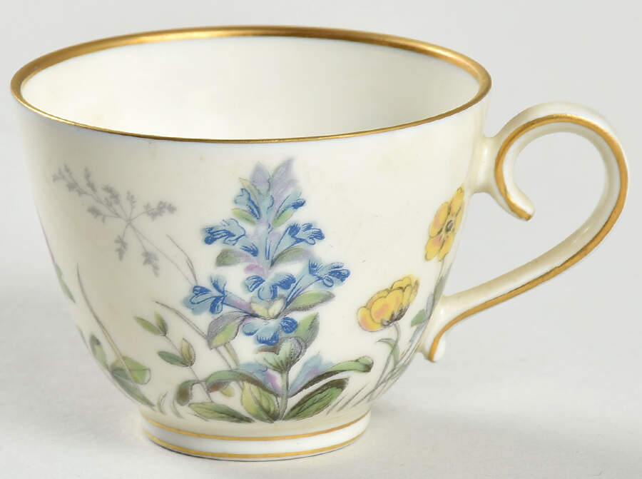 Meadow Flowers Footed Demitasse Cup by Franconia-Krautheim & Adelburg-1