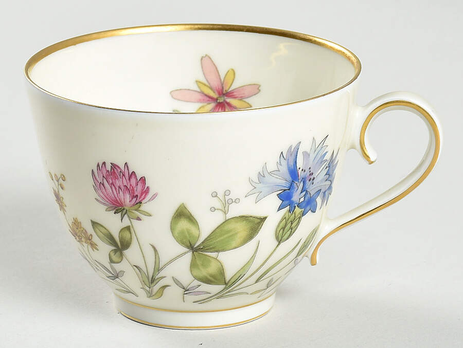 Meadow Flowers Flat Cup by Franconia-Krautheim & Adelburg-1