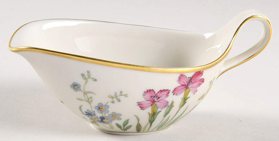 Meadow Flowers Individual Gravy Boat by Franconia-Krautheim & Adelburg-1
