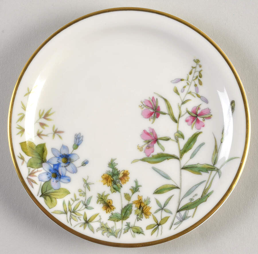 Meadow Flowers Small Bread & Butter Plate by Franconia-Krautheim & Adelburg-1