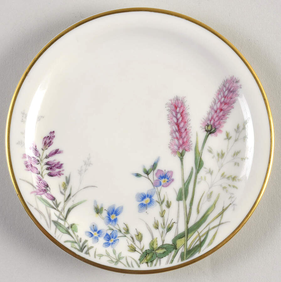 Meadow Flowers Small Bread & Butter Plate by Franconia-Krautheim & Adelburg-1