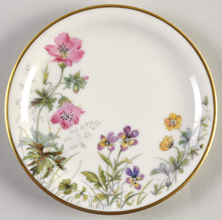 Meadow Flowers Small Bread & Butter Plate by Franconia-Krautheim & Adelburg-1